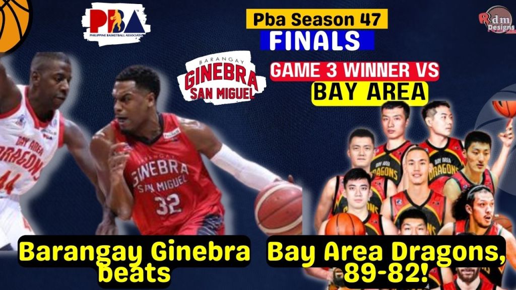 Barangay Ginebra beats Bay Area Dragons in Game 3 | PBA Commissioner's Cup 2022