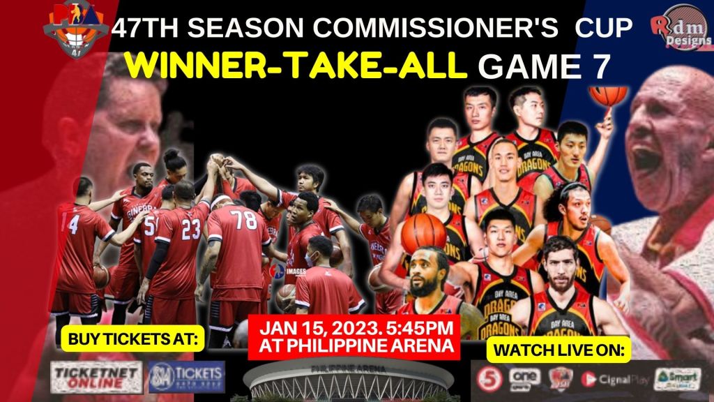 Pba Finals Game 7, Jan 15, 2023 | Brgy Ginebra Kings vs Bay Area Dragons |PBA Commissioner's Cup 2022
